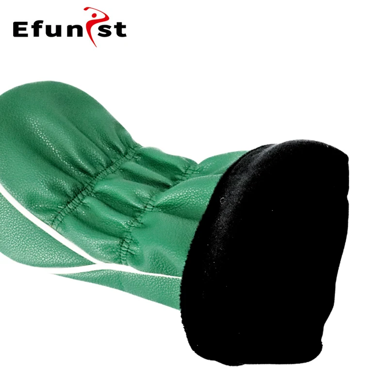 Description Picture 4 of itemGolf Wood Head Cover PU Leather Waterproof Anti-Scratch For Driver Fairway Hybrid Golf Headcovers Tiger Green Golf Accessories