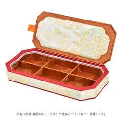Elegant Dustproof Jewelry Display Tray with Lid - Jade Finish for Rings and Bracelets Storage (5)