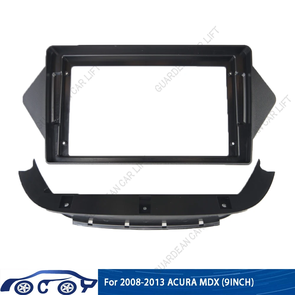 

For Acura MDX 2008-2013(9Inch) Car Radio Fascias Android GPS MP5 Stereo Player 2 Din Head Unit Panel Dash Frame Installation Tri