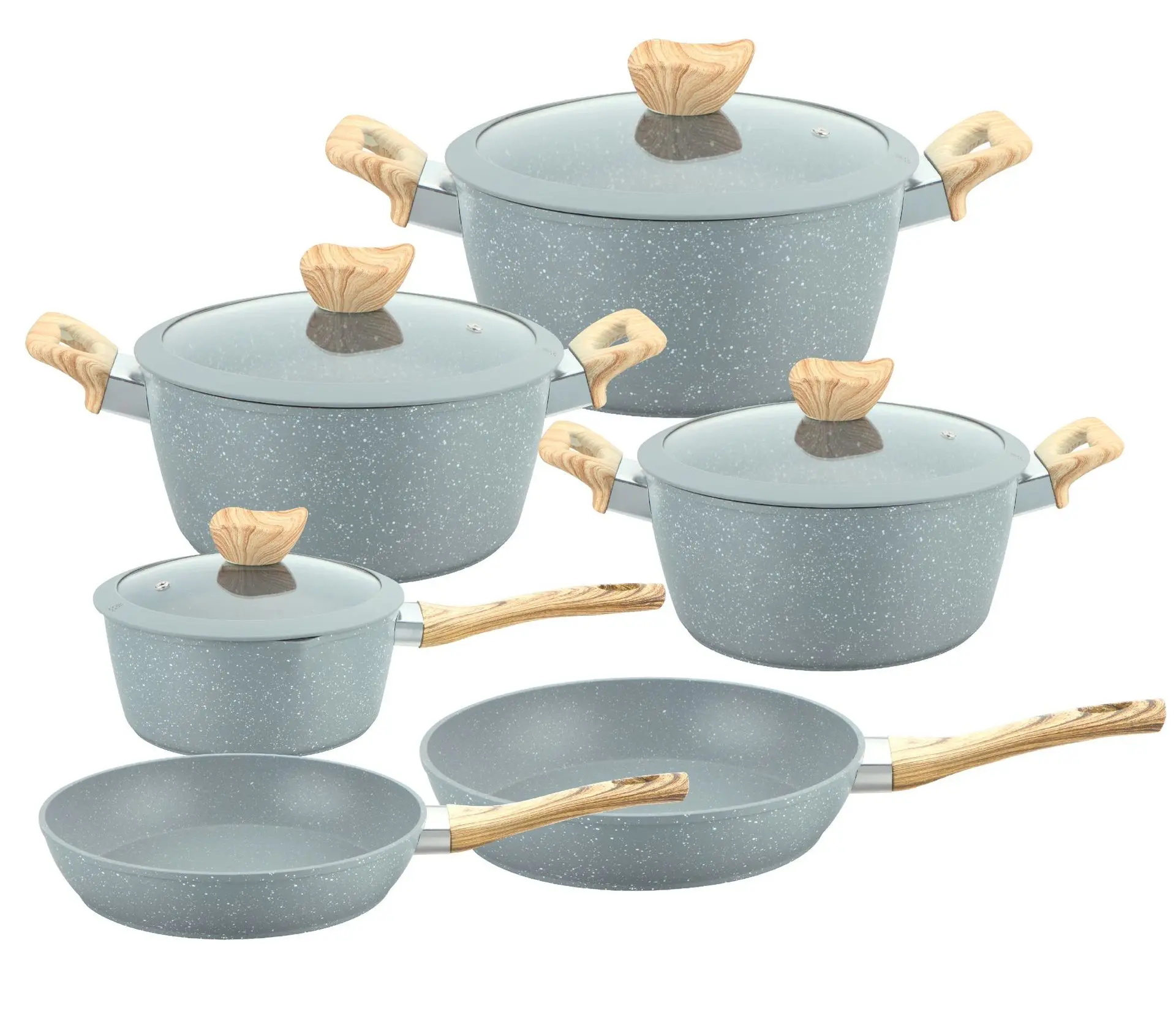 Frying Pans & Saucepans Set