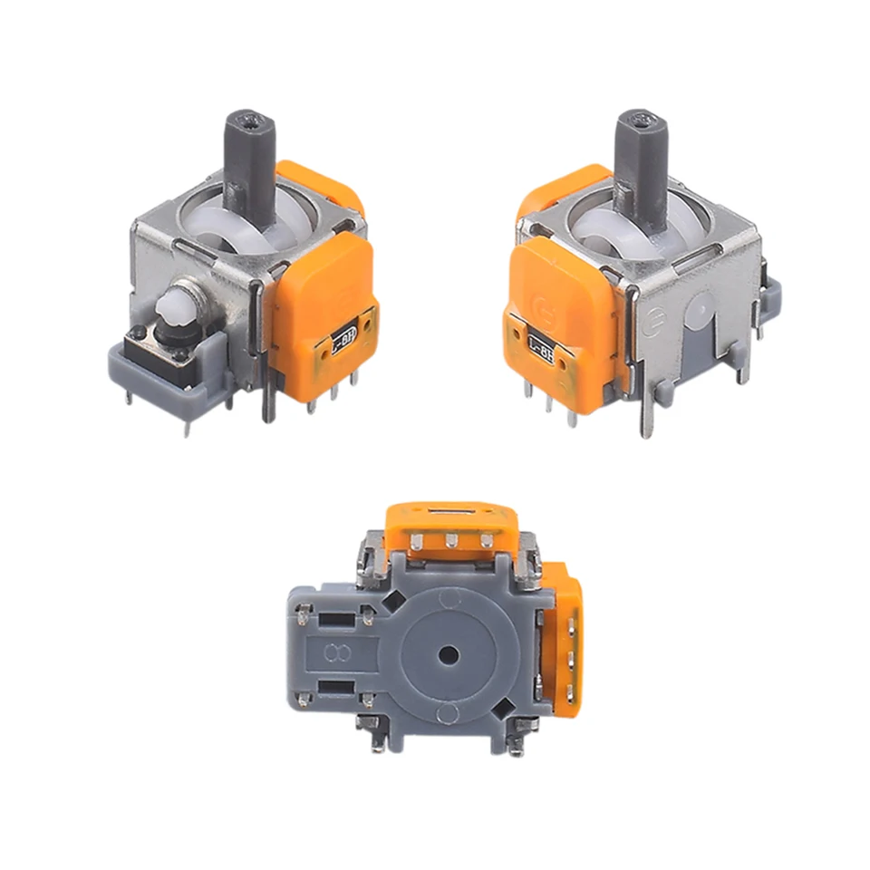 2pcs Hall Electromagnetic Joystick Module for Gaming Consoles