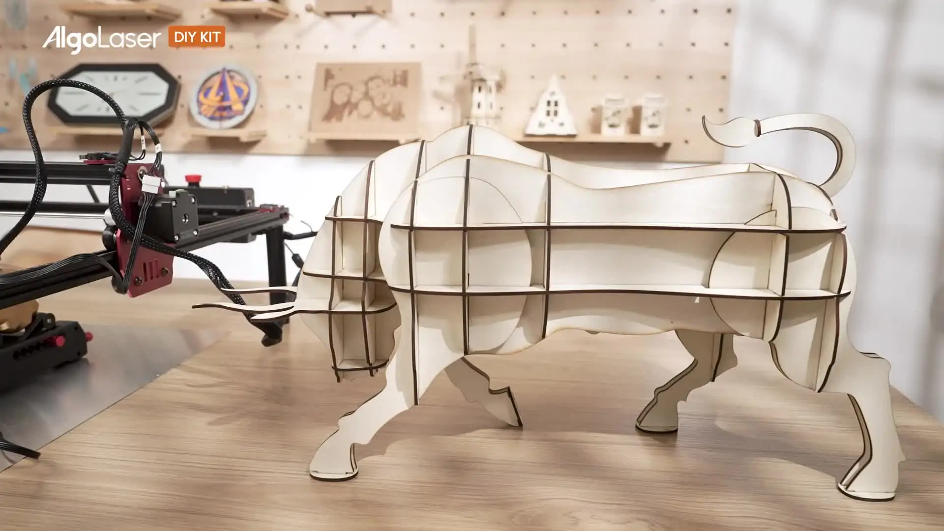 Algolaser DIY キット強力なレーザー彫刻機 Wifi オフライン制御 72