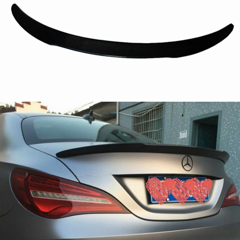 

For Mercedes CLA W117 Carbon Rear Spoiler FD Style CLA Class C117 CLA45 CLA200 CLA250 Carbon Fiber Rear Spoiler Wing 2013-UP