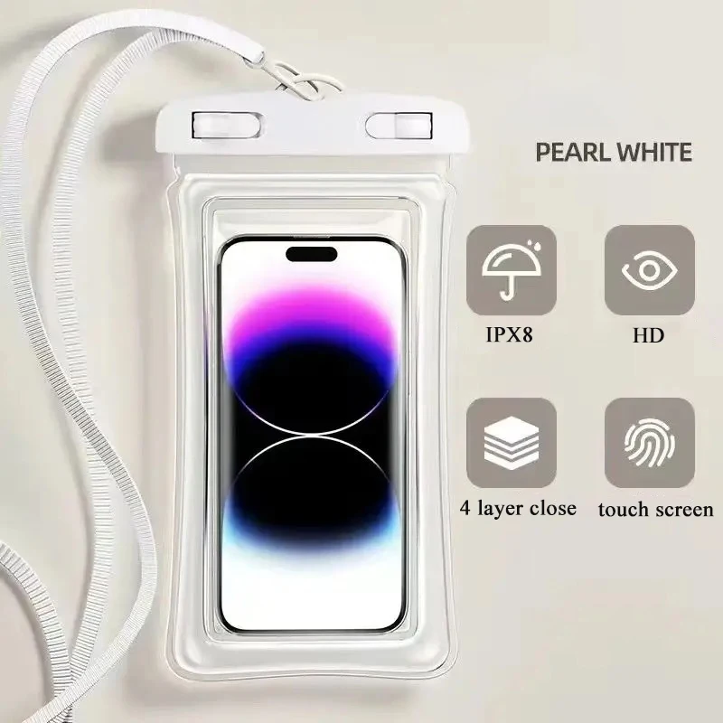 Waterproof Phone Case Swimming Water Proof Bag Universal Underwater Protector Pouch Cover For iPhone Samsung below 6.7" Phone waterproof phone case