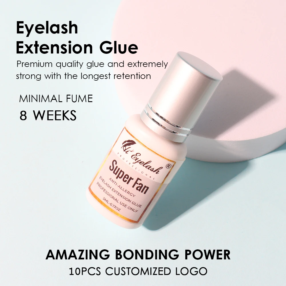 

5ml 0.5 Sec Quick Drying Eyelash Extension Glue Long Lasting Anti-Allergy Black Strong Adhesive Lash Glue Waterproof From Korea