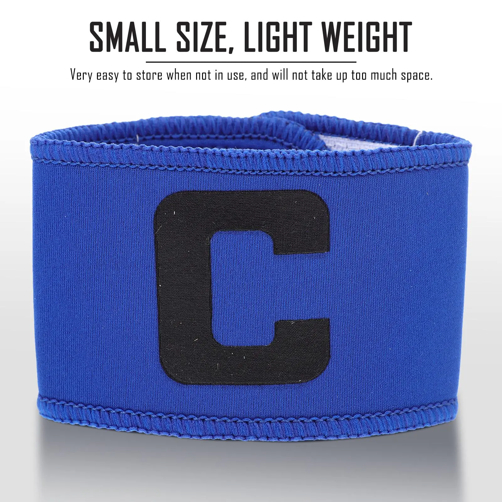 3 Pcs Football Armband Team Leader Soccer Captain Adult Adjustable Sport Captains Blue Equipment Sports Bands Man