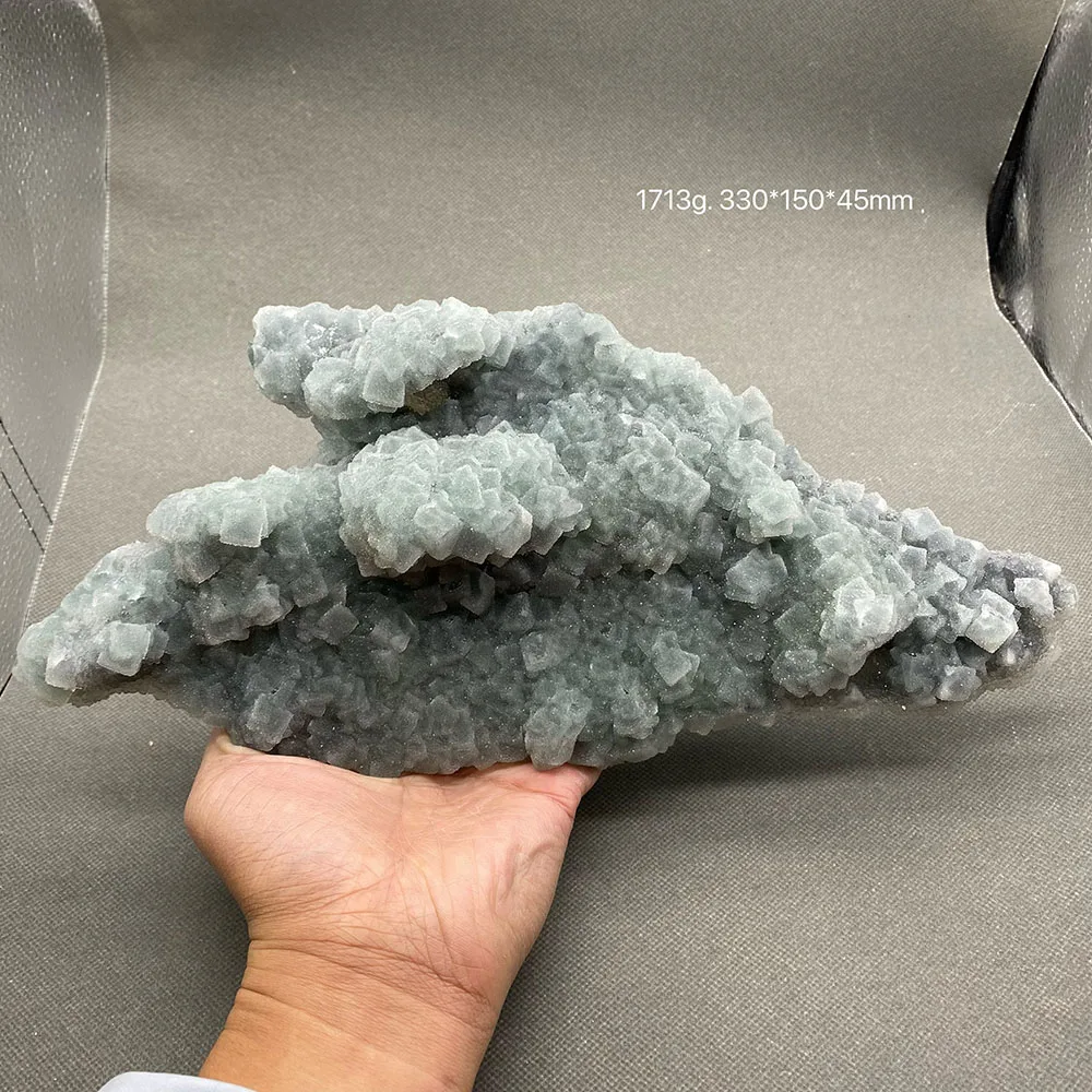 

100% natural China fujian green vitreous fluorite mineral standard crystal ore specimen gemstone