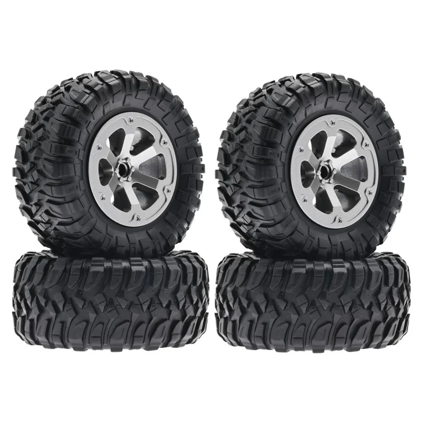 

4 шт. шины 73 мм для MN D90 MN98 MN99s WPL C14 C24 C24-1 C34 C54 B14 B24 B16 B36 Fayee FY002 FY003 детали для радиоуправляемых автомобилей