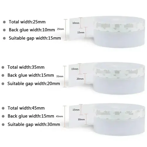Self Adhesive Window Door Seal Strip Silicone Windproof Silicone Windshield Weather Tape Strip Door Bottom Home Sealing Strip - Image 5