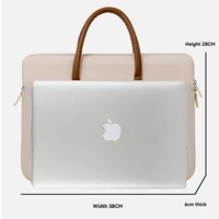 Sac à manches pour ordinateur portable 13,3 14 15,6 pouces étui pour ordinateur portable pour Macbook Air Pro 13 16 Xiaomi Huawei Lenovo Redmi Mac Book M2 PC sac d'ordinateur sacs portables sac à main mallette étanche 6