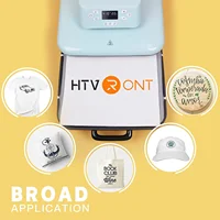 HTVRONT 15x15in Auto Heat Press Machine 1500w Automatic Pressure DIY Iron On HTV Vinyl Sublimation for Cricut T-shirt Bag Fabric 4