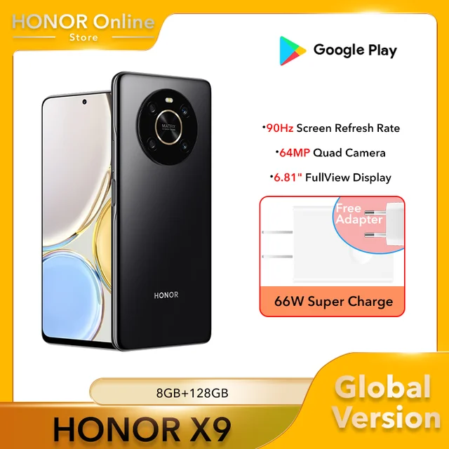 HONOR X6 X6S Smartphone 6.5 Inches Display 5000mAh Large Battery 50MP  Triple Camera Supercharging Cellphone