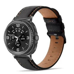 Crazy Horse Leather Strap for Smartwatch - Premium Correa Accessories Bracelet Band (Black 09)