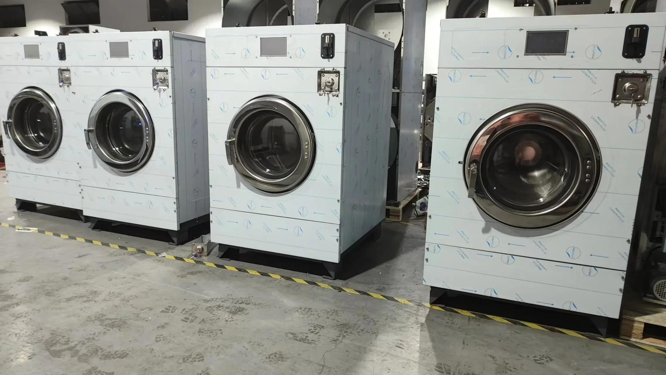 Washer and Dryer 10kg To 25kg Coin Operated, Card Operated, Commercial, Launderette Hotel 4