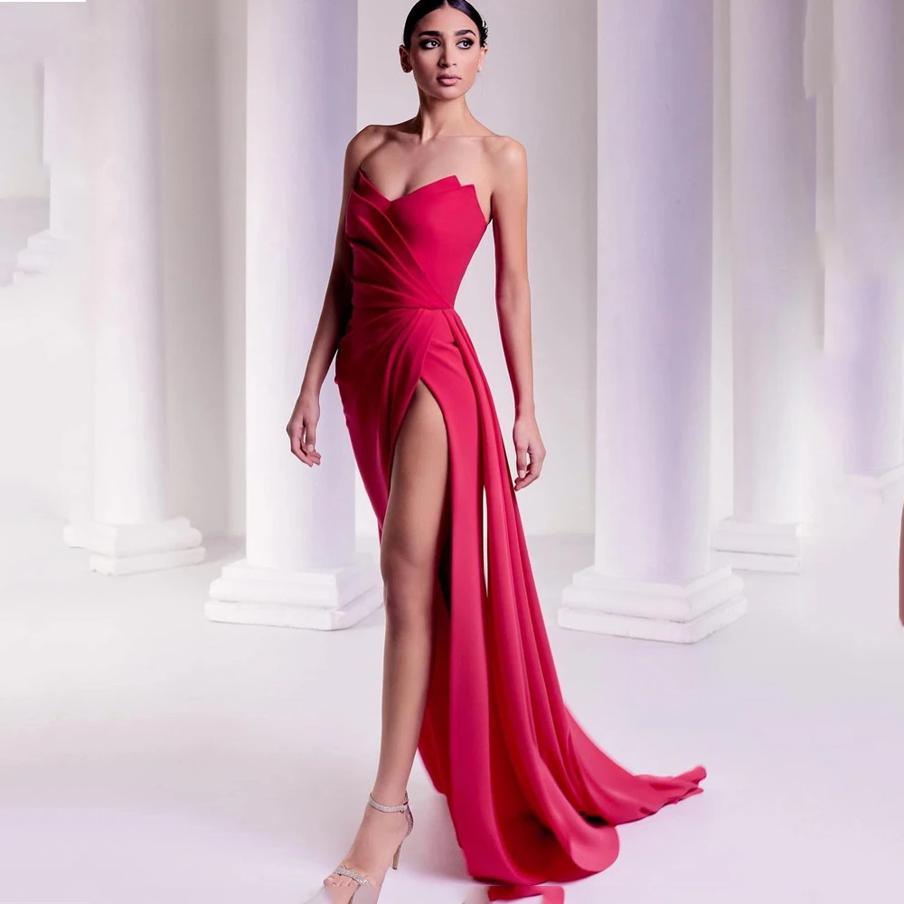 

Graduation Dress for Women Women's Evening Dresses 2024 Prom Gown Elegant Gowns Robe Formal Party Long Luxury Suitable Request
