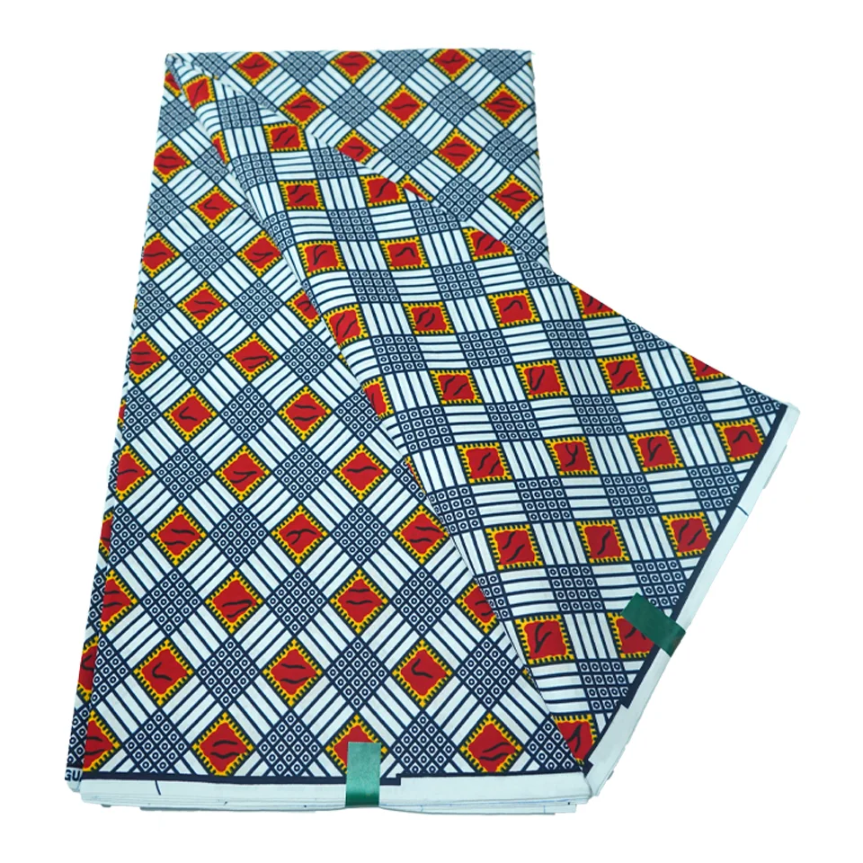 Ankara Fabric African Real Wax Print Pagne Africa Wax Textile Cotton Jacquard Design Ghana Super Batik Fabrics