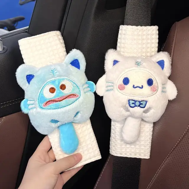 카시트 벨트 어깨 패드와 커버를 통해 자동차 인테리어를 꾸미세요.