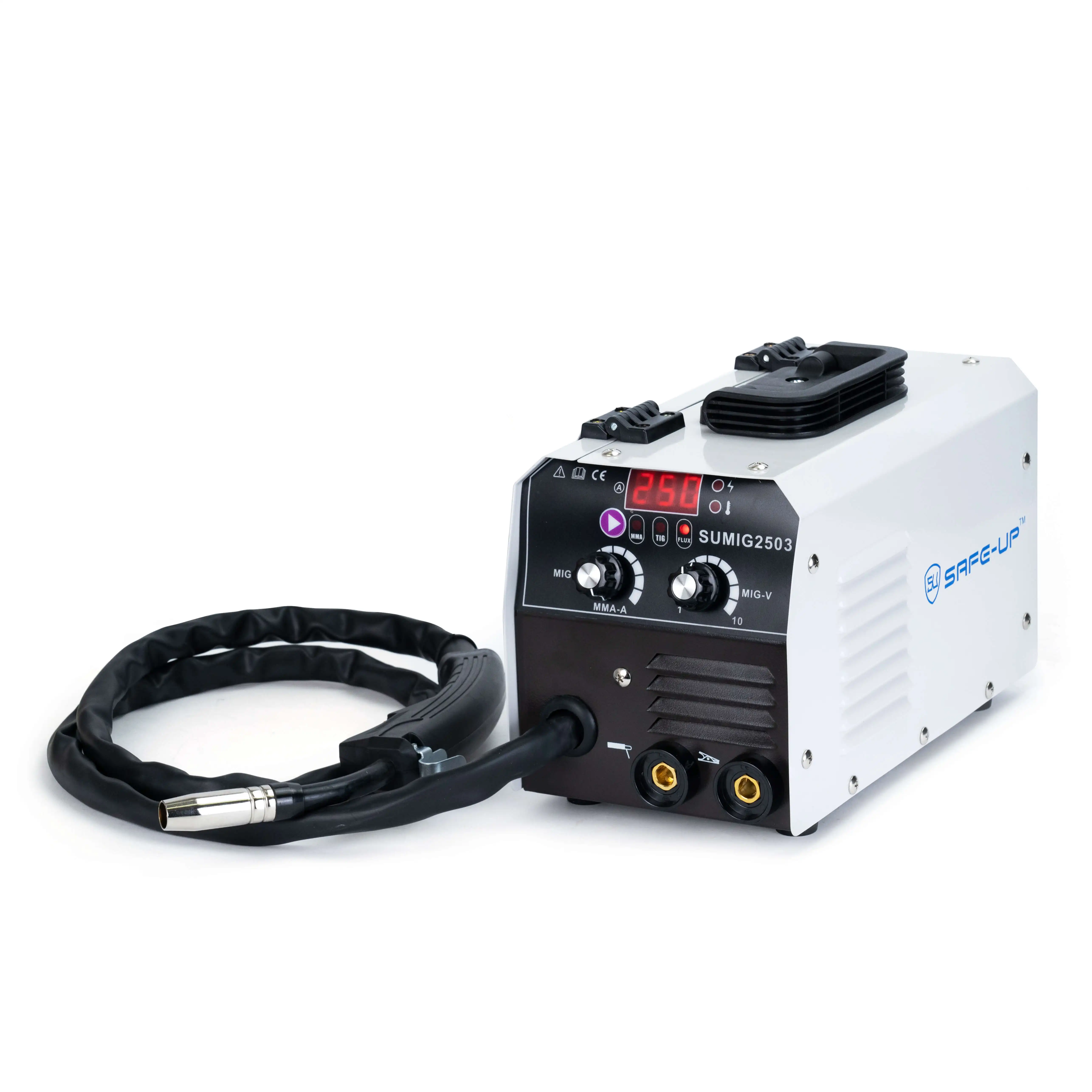 

High Quality MIG/TIG/MMA THREE FUNCTION (NO GAS )220V 140A Digital Control LCD Display Welder Inverter 3 in 1 Welding Machine