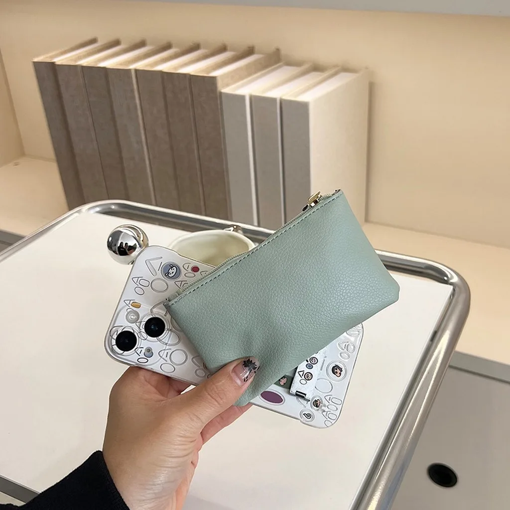 Slim Minimalist Wallet - Ultra-Thin Card and Coin Pouch
