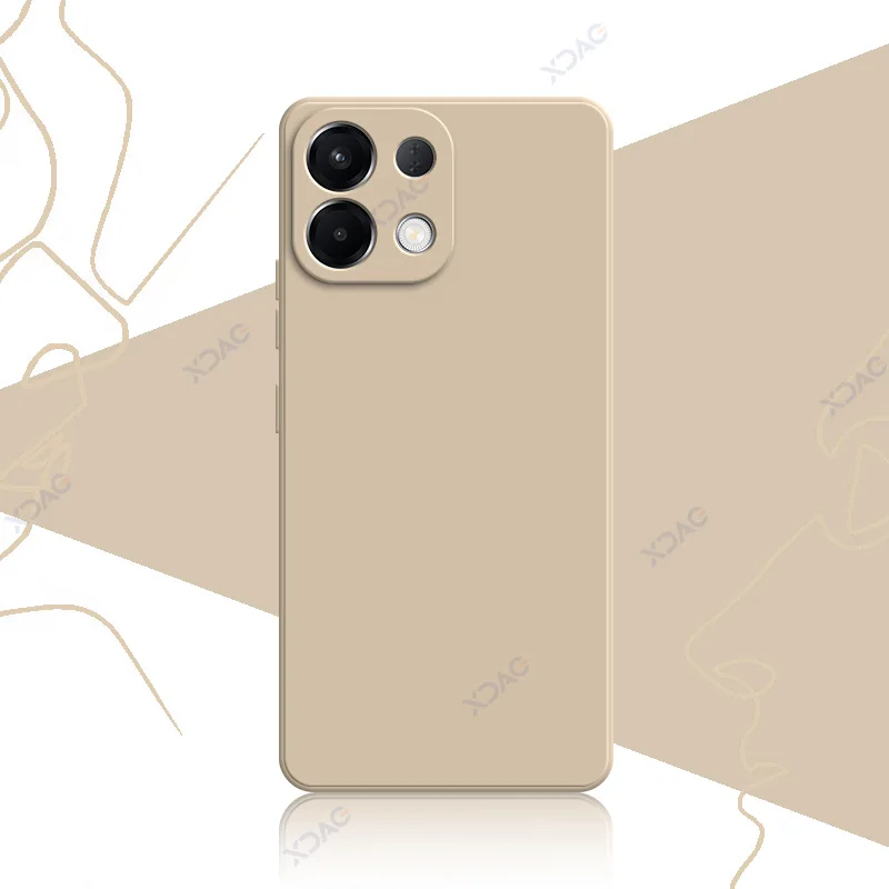 Luxury Dual Liner Protective Phone Case - Full Shockproof Square Liquid Silicone Shield