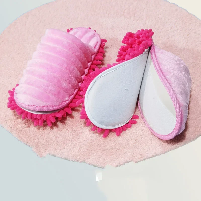 

Для ленивых уборки пыли домашние микро напольные инструменты теплые тапочки обувь из волокна