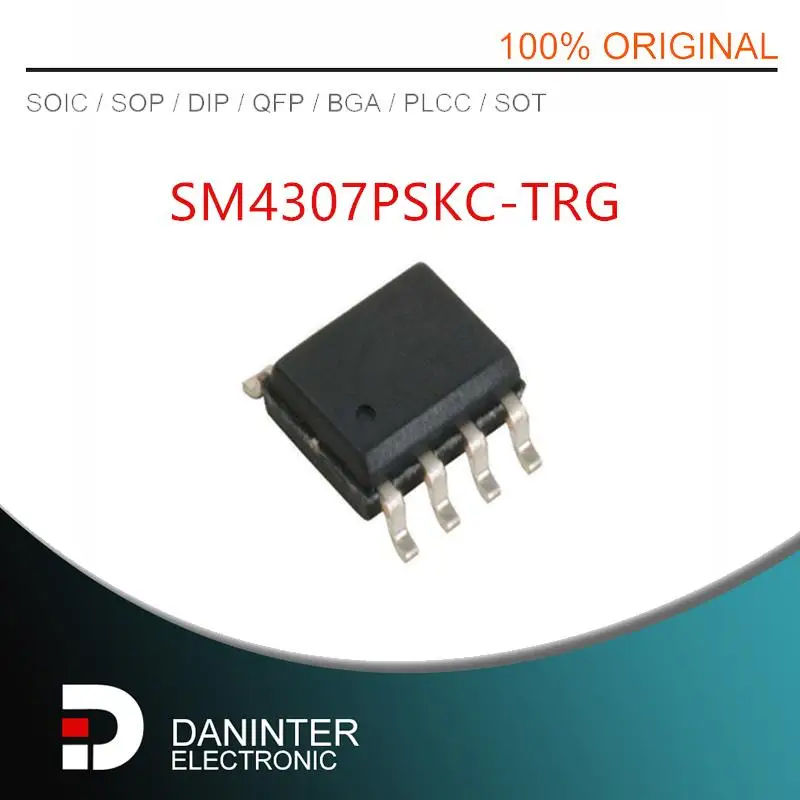 

SM4307PSKC-TRG 4307 SM4307PSK SM4307 SOP8 New original 20pcs-50pcs/LOT