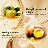 Savon au curcuma et aux acides de citron, savon fait à la main, barre de soins naturels pour la peau, savon à l'acide kojique pour hydrater et exfolier le visage et le corps, 1/3/5 pièces 5