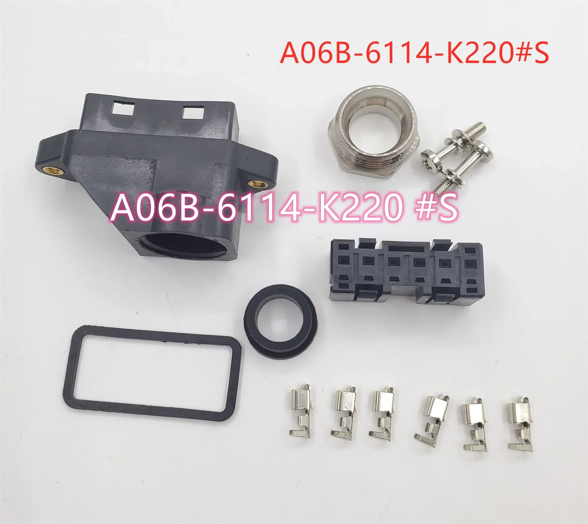 

Brand New A06B-6114-K220 #S Power Connector straight A06B 6114 K220 #S