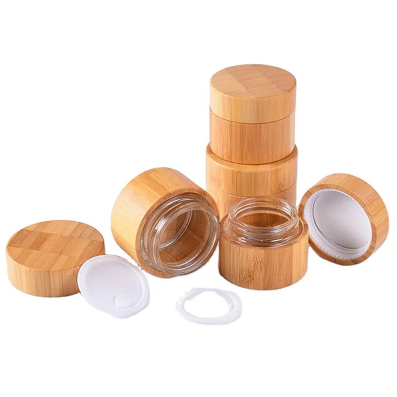 

Баночки для крема для лица из натурального бамбука, 30/50 мл, 100 шт.