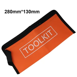 Waterproof Oxford Canvas Cloth Storage Tools Bag Hardware Tool Electronic Accessories Storage Pouch Multi-function Portable Bag