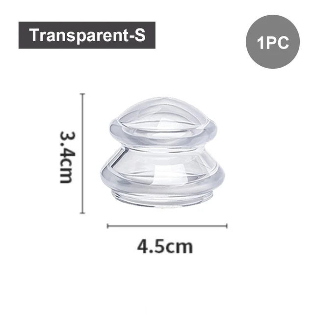 Silicone Vacuum Cupping Set Massage Body Cups Back Gua Sha Ventosas