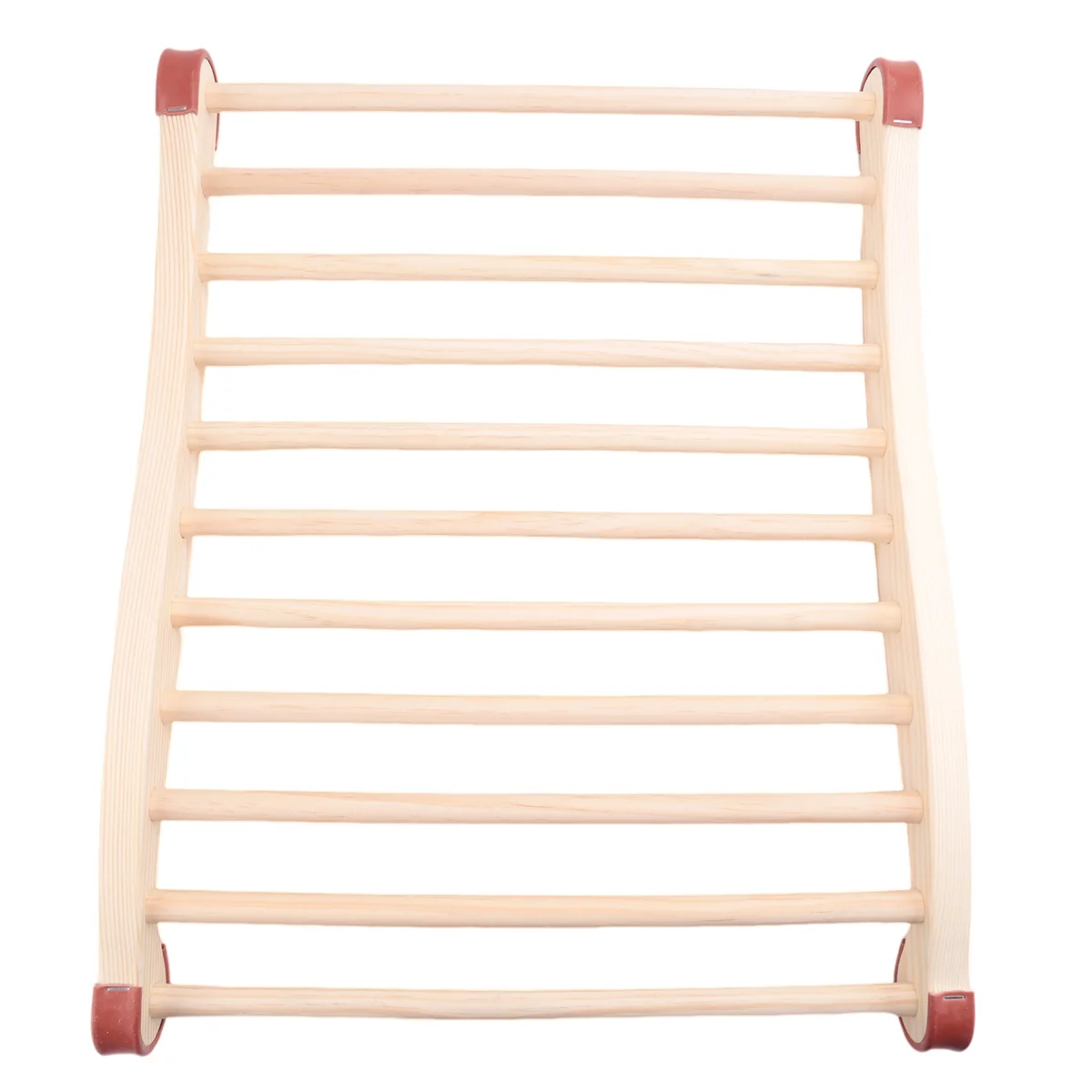 Sauna Backrest, Wooden Sauna Backrest, Ergonomic S-Shaped Suitable for Recovery, Health and Relaxation XY