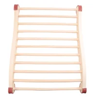 Sauna Backrest, Wooden Sauna Backrest, Ergonomic S-Shaped Backrest, Suitable for Sauna Recovery, Health and Relaxation XY 1