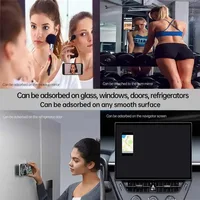 Двусторонний силиконовый чехол для телефона на присоске, съемная подставка, силиконовая резиновая присоска для селфи и видео, фиксированная накладка — изображение 5