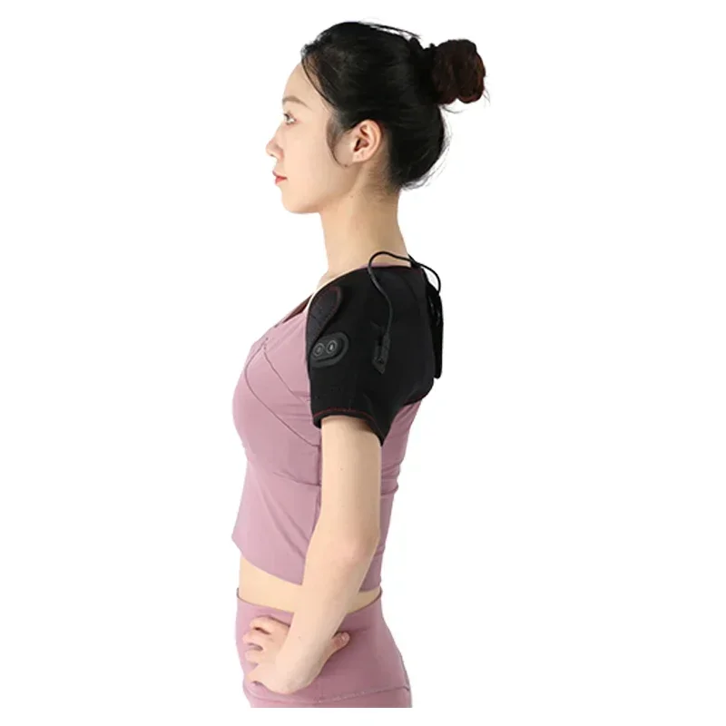 Electric Heating Warmer Cervical Neck Shoulder Back Pad Brace Belt Wrap Massager Relaxer Therapy Pain Relief Tools Health Care