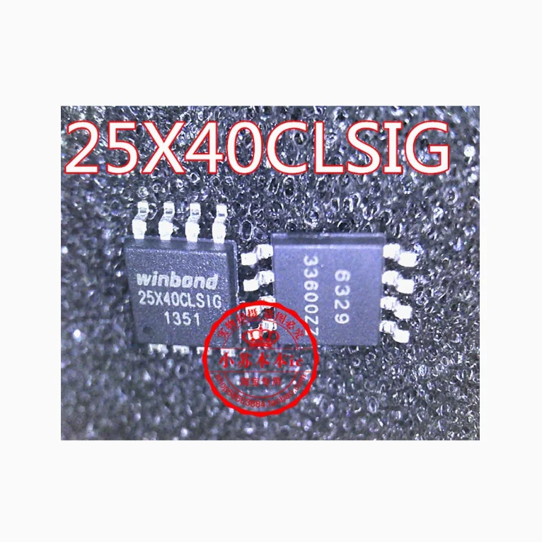 

(10-20 шт.) 100% Новый оригинальный набор микросхем W25X40CLSIG 25X40CLSIG sop-8