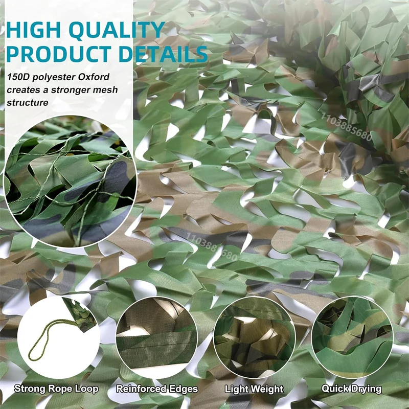 Military camouflage net military uniform camouflage net hunting car tent white blue green black jungle
