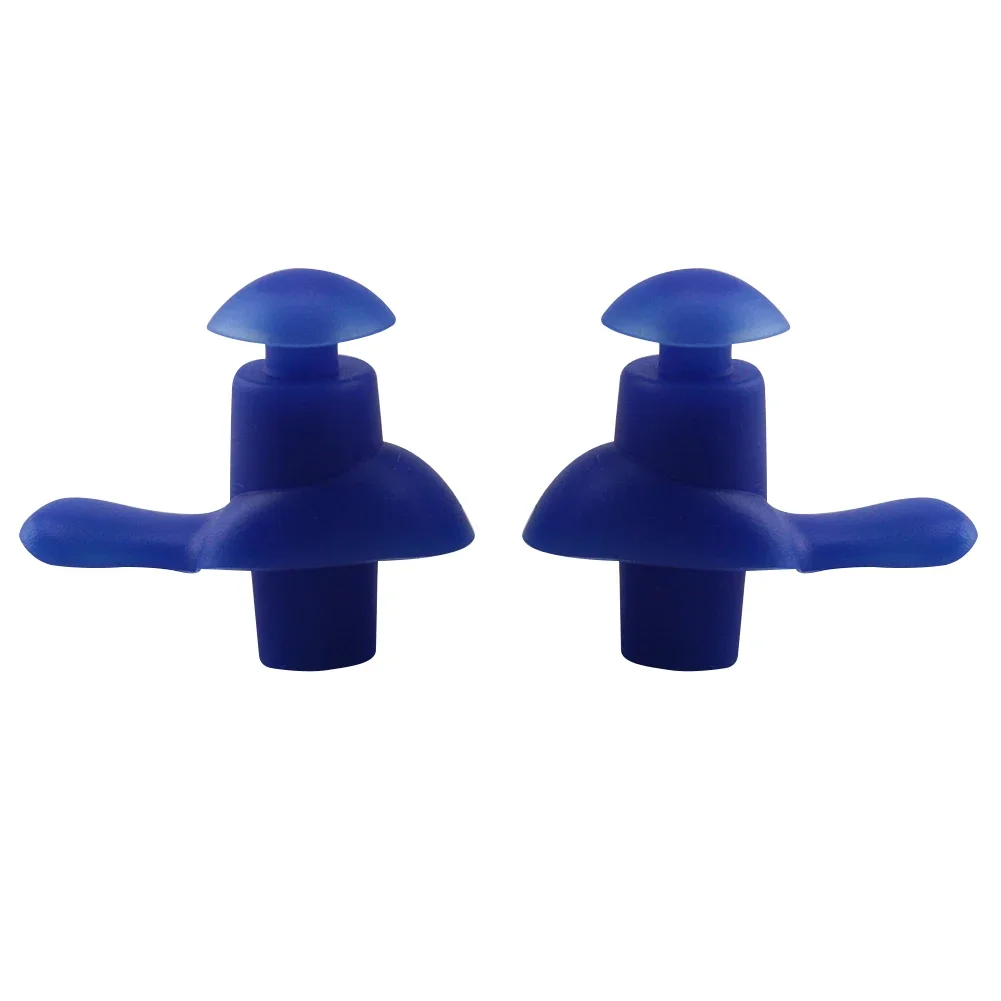 1 Pair Waterproof Soft Earplugs Silicone Portable Ear Plugs Swimming Accessories Durable Earplugs Classic Delicate Texture 6