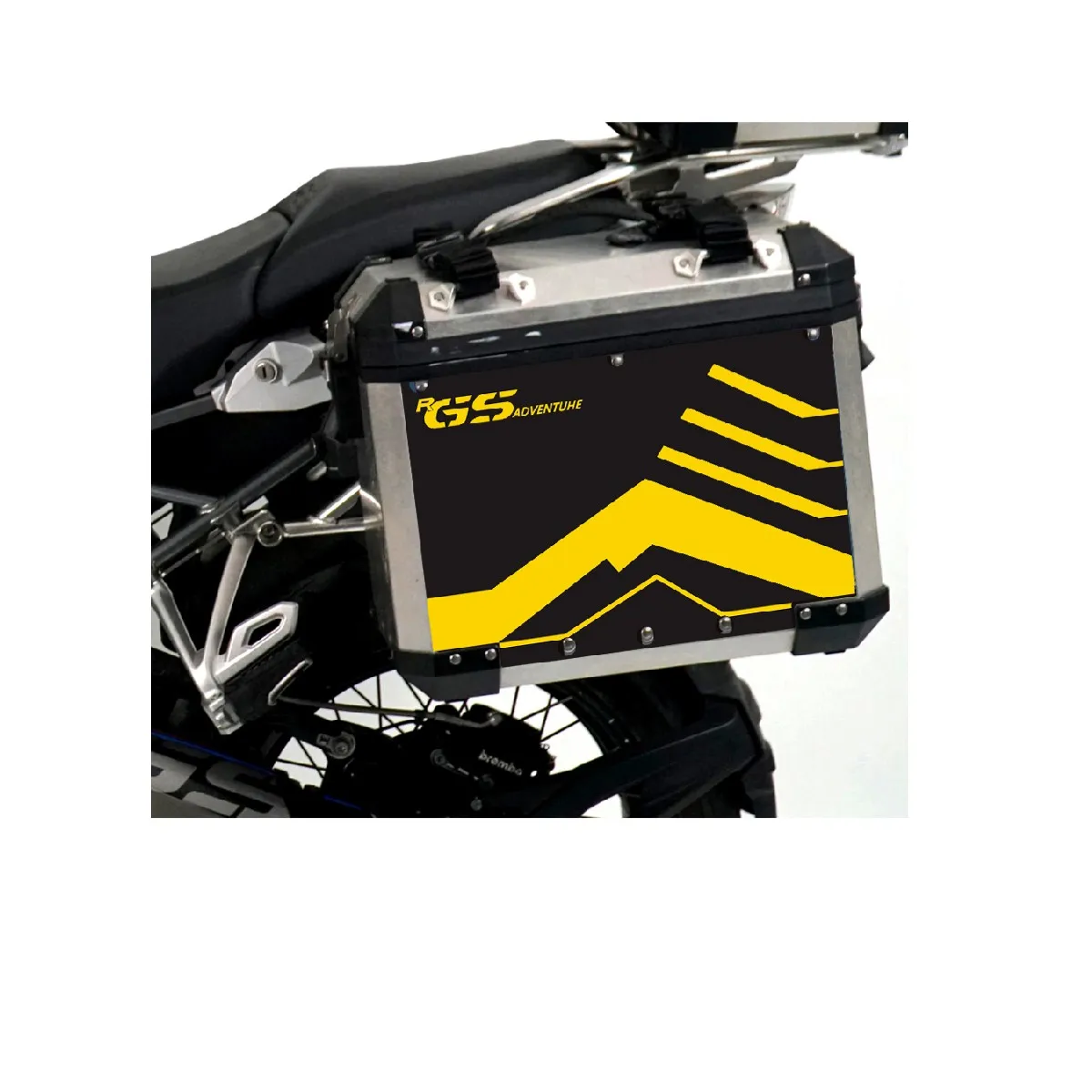 Motorcycle Reflective Decal Case for BMW ALUMINIUM PANNIERS Protector Sticker R1200GS R1250GS ADV ADVENTURE 2004-2021