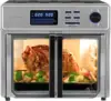 26-Quart 10-in-1 Countertop Air Fryer Oven, 15 Deluxe Accessories & 60-Recipe Hardcover Cookbook, 21 Presets, 1700W, Stainless 1
