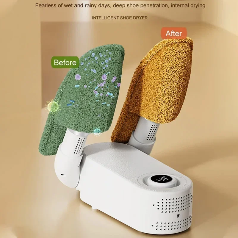 Foldable Shoe Dryer Boot Warmer Fast Drying Sterilization Deodorization Portable Household Travel Sports Footwear Dryer Heater