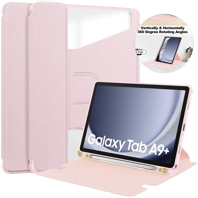360 Rotation Case For Samsung Galaxy Tab A9 Plus 2023 Cover