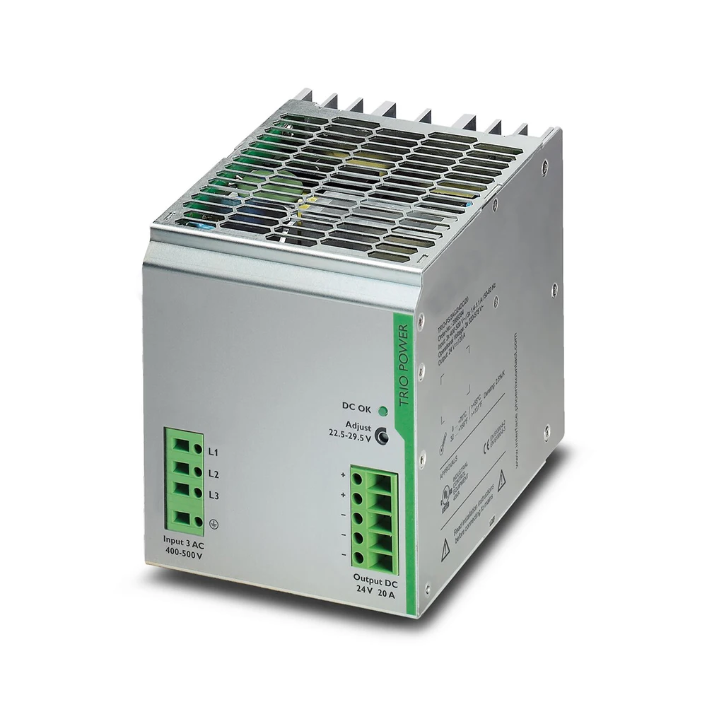 For Phoenix 2866394 TRIO-PS/3AC/24DC/20 TRIO POWER Power Supply Output 24VDC/20A 6 For Phoenix 2866394 TRIO-PS/3AC/24DC/20 TRIO POWER Power Supply Output 24VDC/20A - Image 4