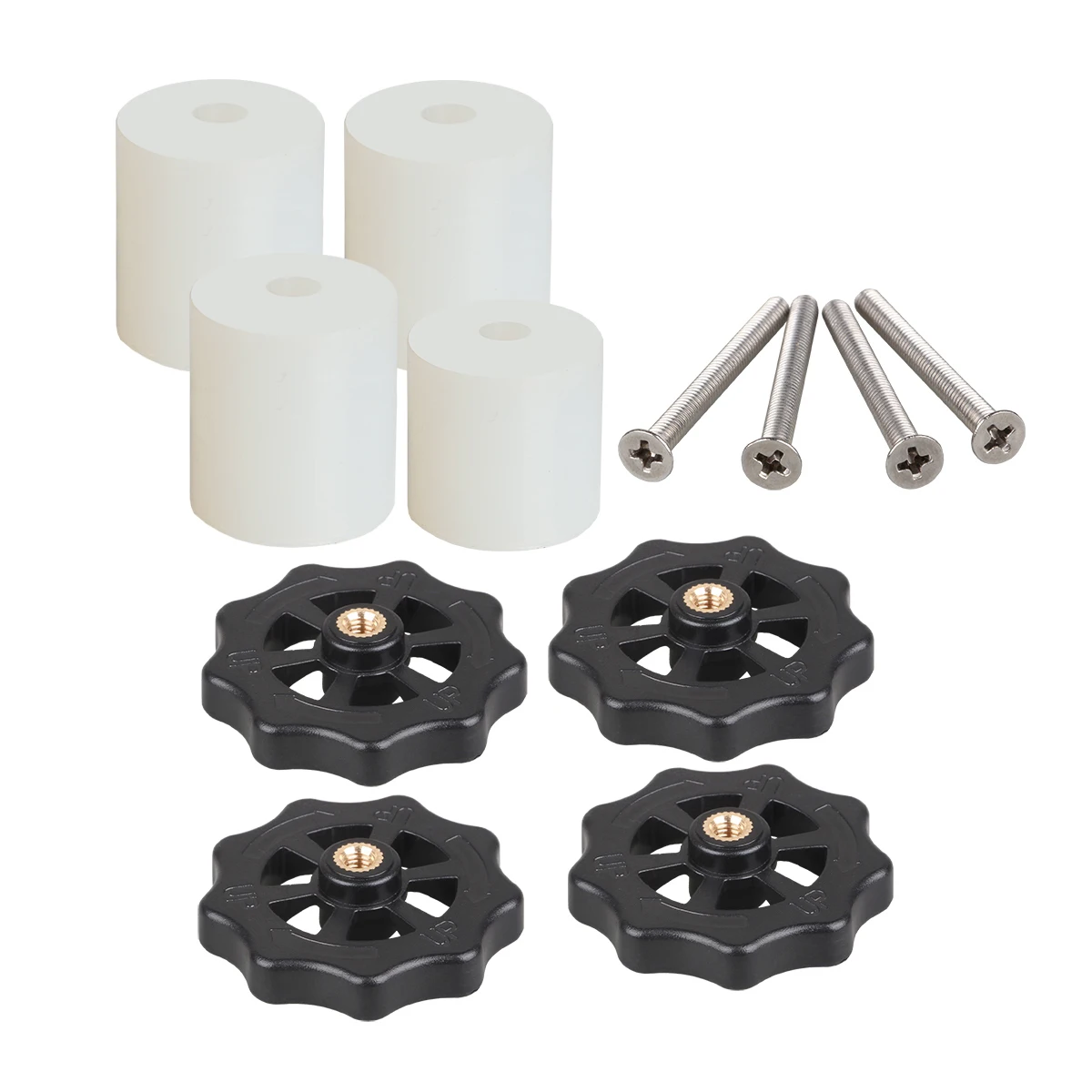 Peça de Impressora 3d m3 m4 Parafuso da Mola Porca do Viveiro Nivelamento Kit Cama Aquecida Plataforma Acessórios Mola Nível para Cr10 Ender 3dsway - Imagem 4