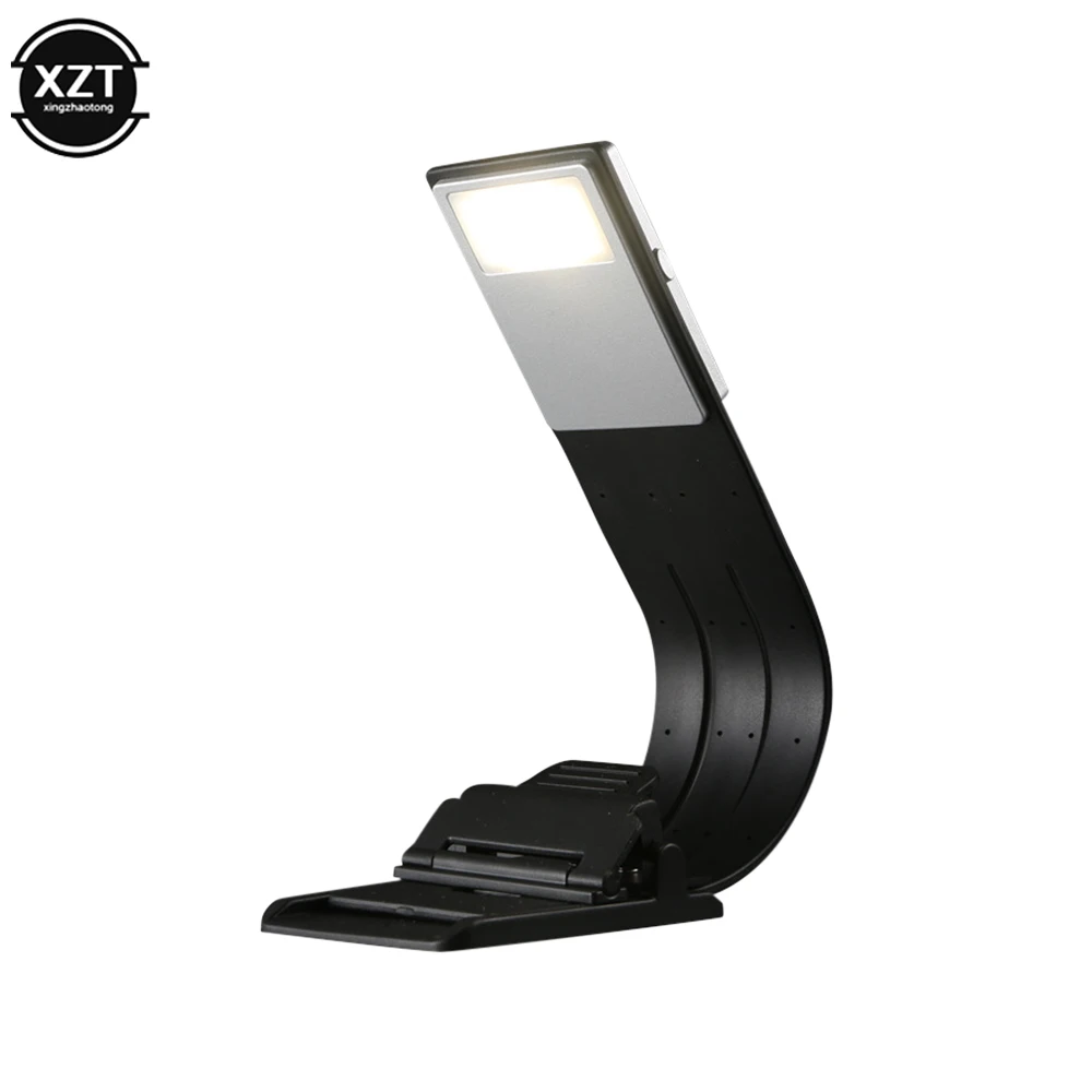 Portable LED Reading Book Light Detachable Flexible Clip USB Rechargeable Lamp For Kindle eBook Readers led light,book light,mini led light