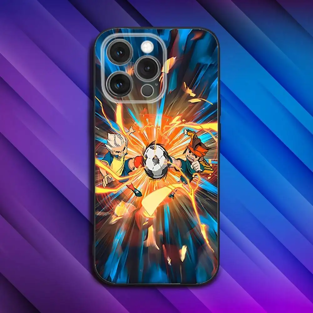 Inazuma Game Eleven Soft Black Phone Case