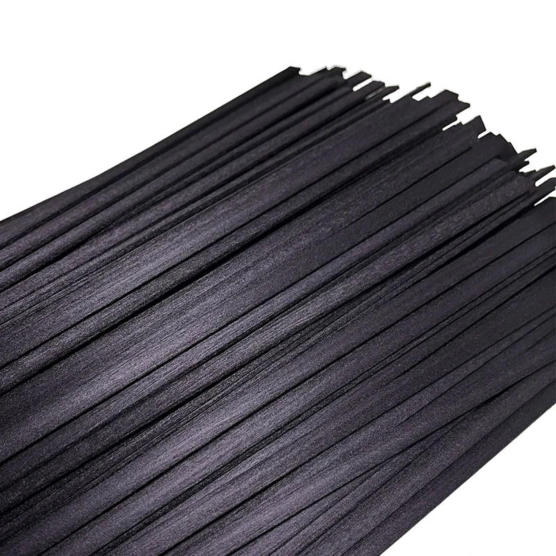 50pcs L25cm W7mm Reed Diffuser Sticks Flat Fiber Aroma Diffuser Sticks Home Fragrance for Air Freshener Home Decoration