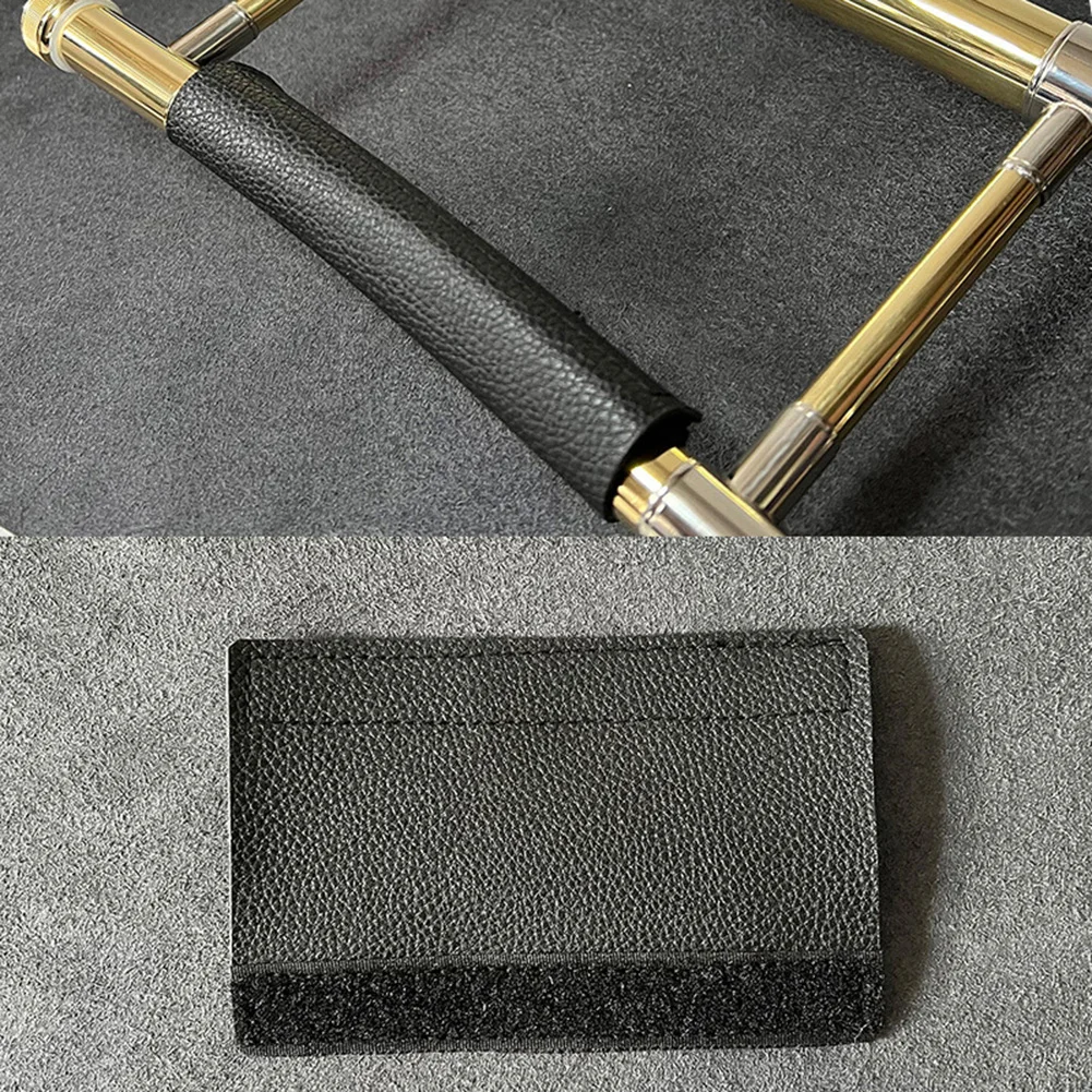 Trombone Trumpet Handguard Cushion Leather Sax Trombone Protective Neck Cover Protective Case Covers Instruments