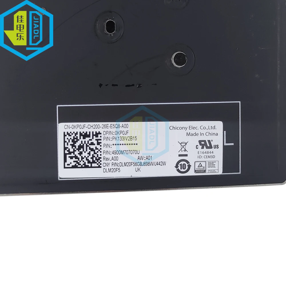 Teclado Retroiluminado para Dell Latitude 7320 5320 em Notebook Teclados de Substituição 0kp0jf Reino Unido gb gb Retroiluminado Kp0jf Cn0kp0jf - Imagem 3