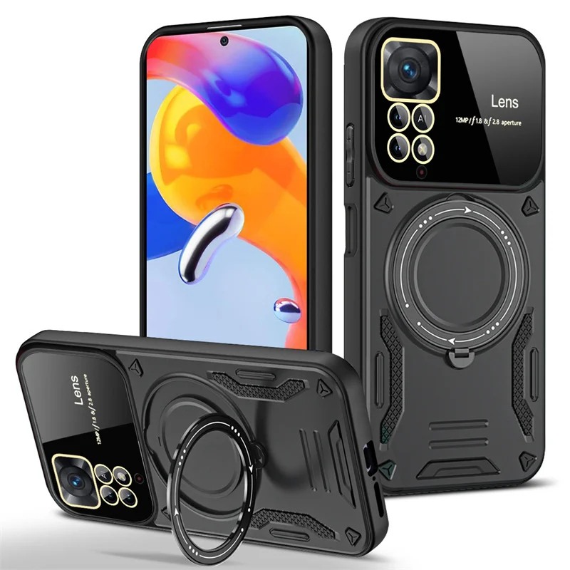 Redmi Note 11 11S Case Magsafe Wireless Charging A...